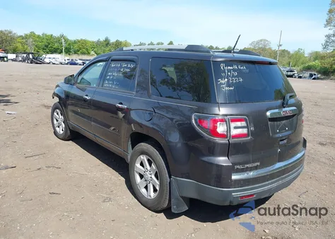 2016 GMC Acadia Sle-2 из США, поврежденный, VIN 1GKKRPKD0GJ104102